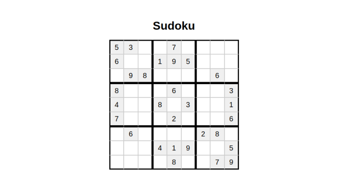 sudoku